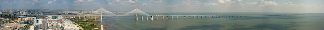 Vasco da Gama bridge panorama
