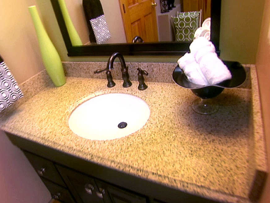 Attach Bathroom Vanity Top