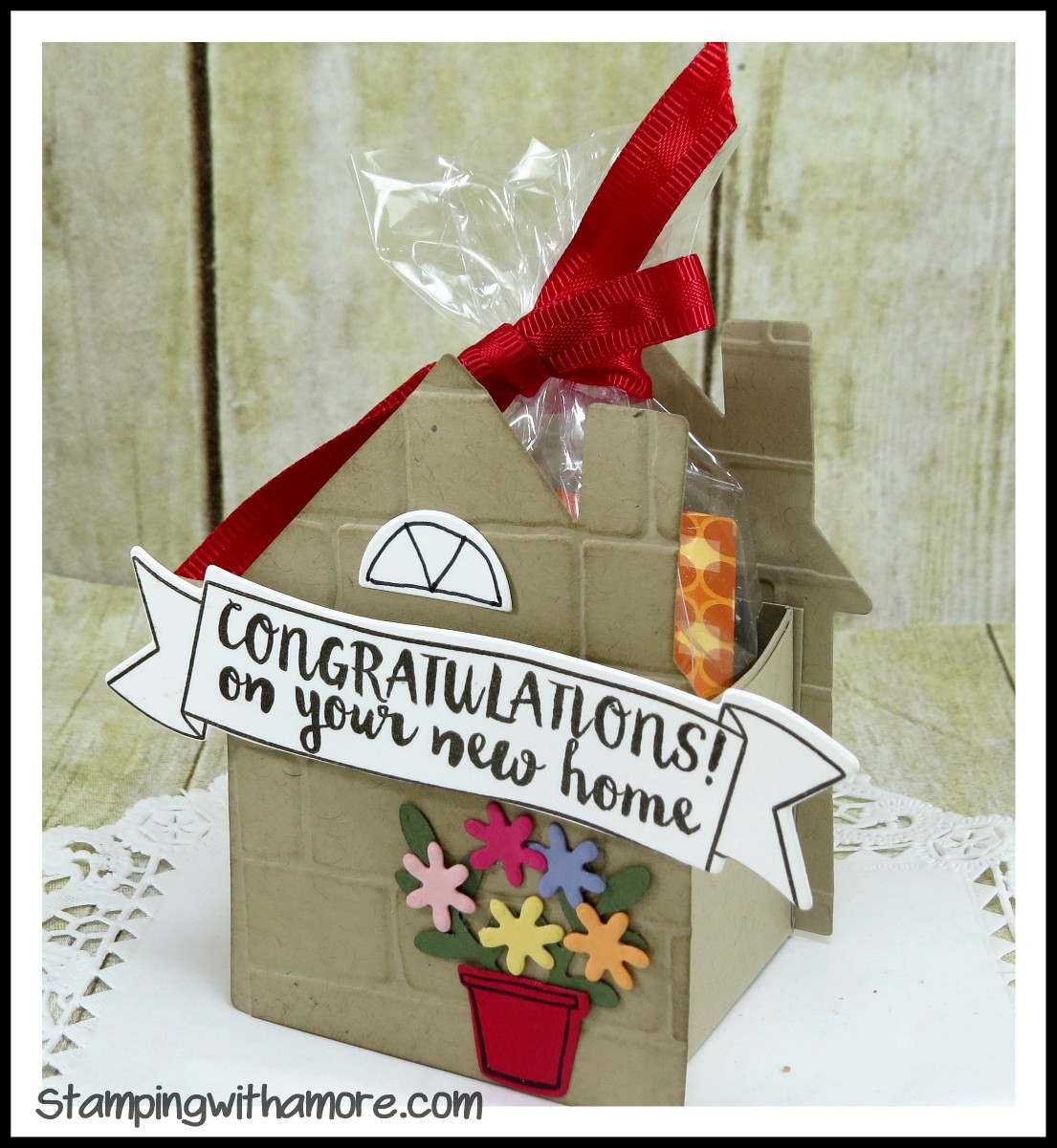 Stampingwithamore HOME TREAT/GIFT BOX by adding more