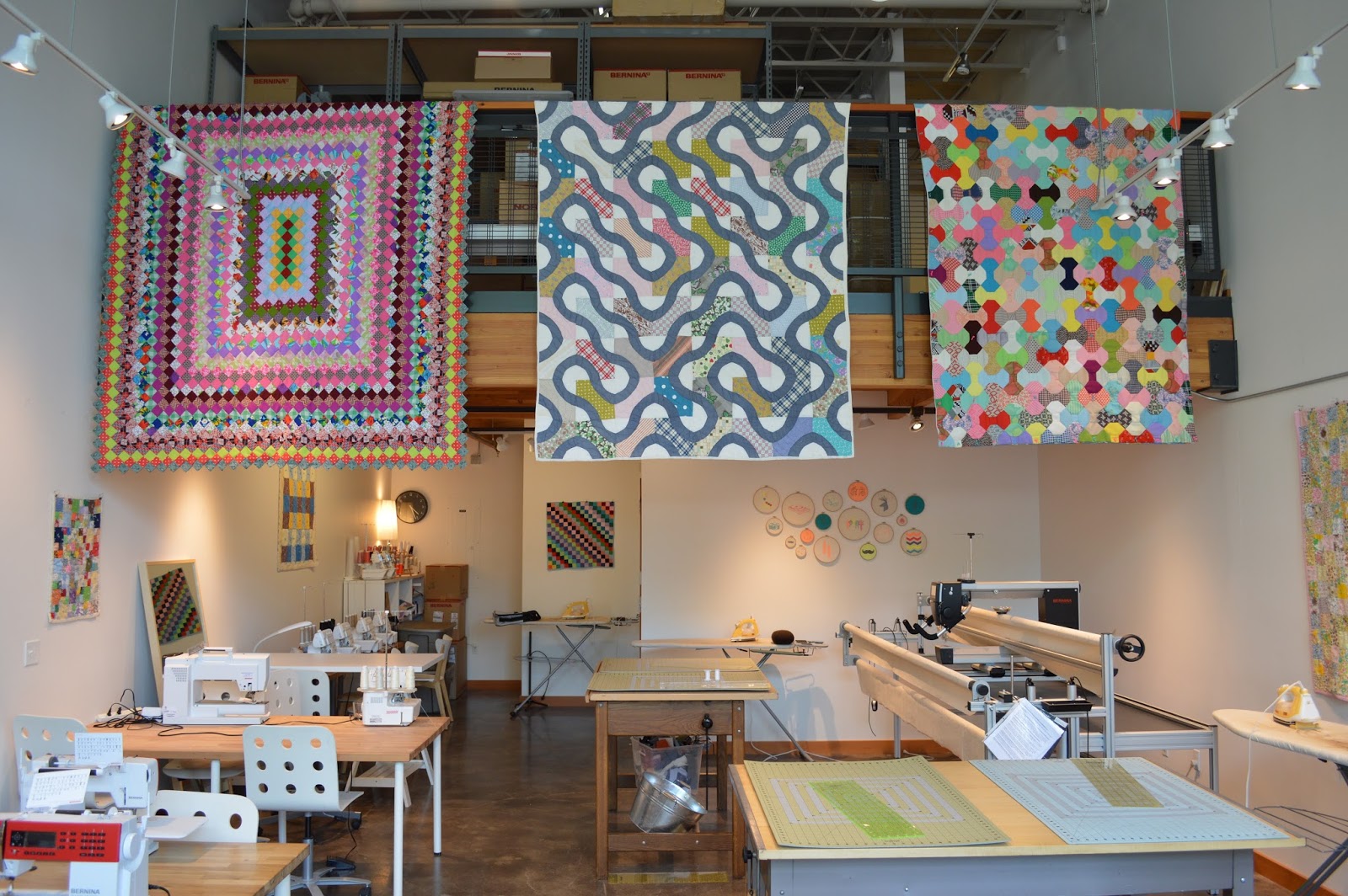 Wonkyworld MidCentury Modern Quilts at Modern Domestic PDX