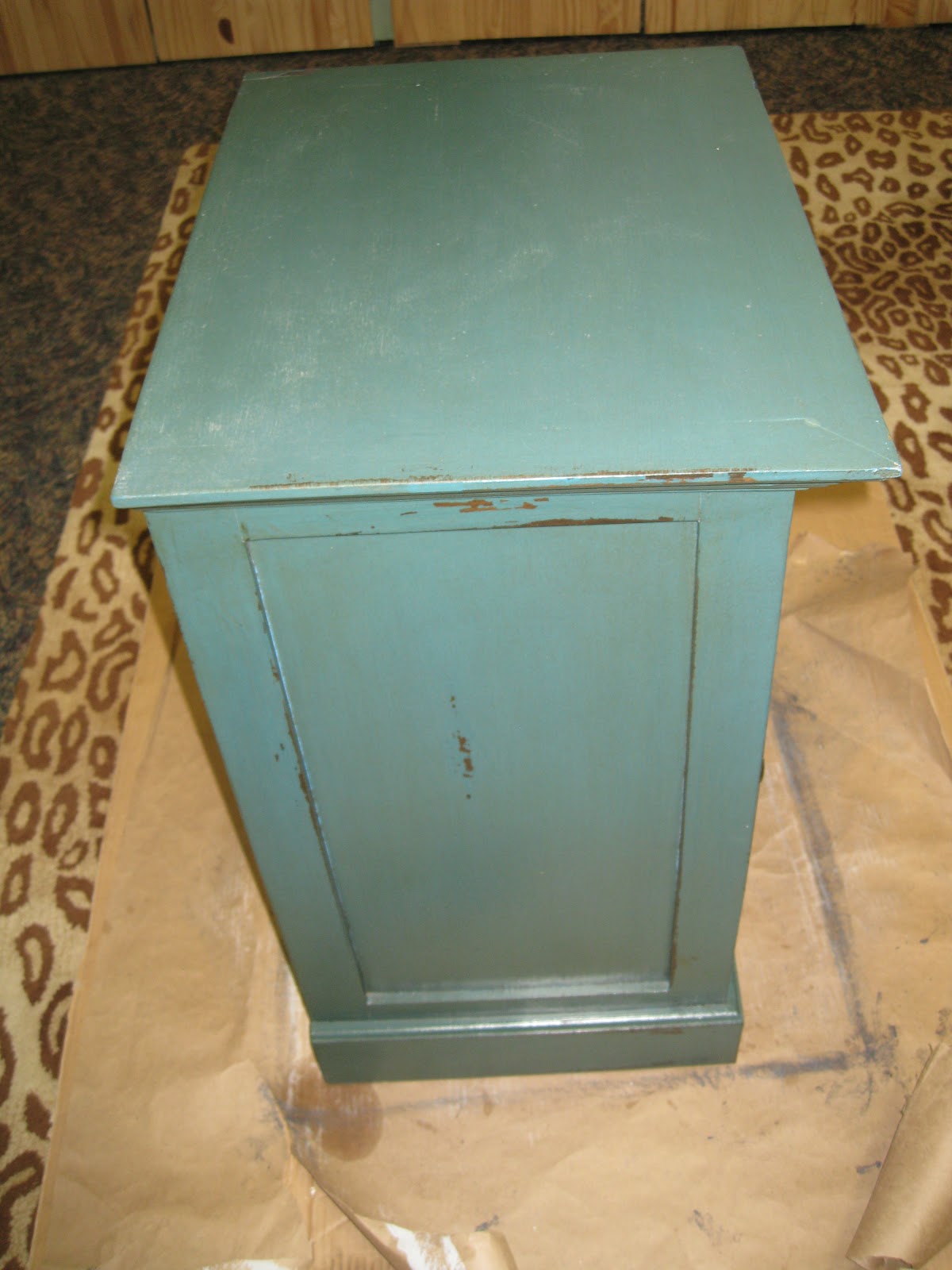 Kim's Designs Provence Color Chalk Paint Side Table