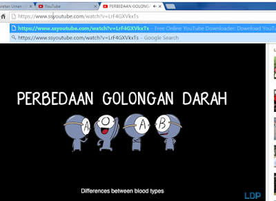 Cara download video atau lagu di youtube menjadi MP3, MP4, 3GP dsb Cara download video atau lagu di youtube menjadi MP3, MP4, 3GP dsb