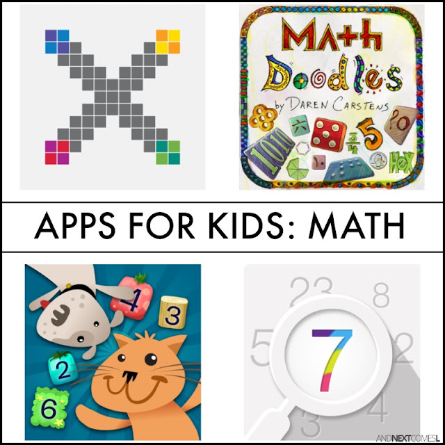 Math apps for kids from And Next Comes L