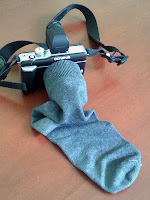 Olympus E-PL1 sock lens cover 