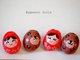 Cute Egg Shell Crafts: Like Russian Dolls Kids Crafty Bloggers 