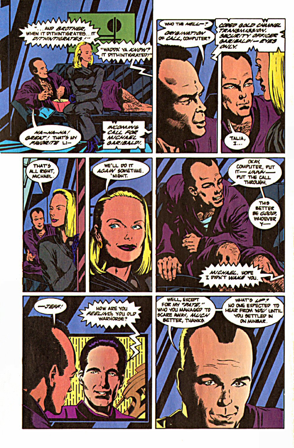 Read online Babylon 5 (1995) comic -  Issue #2 - 11