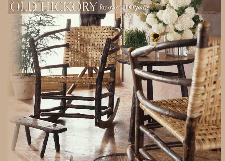 Go Rustic Old Hickory Furniture Sale