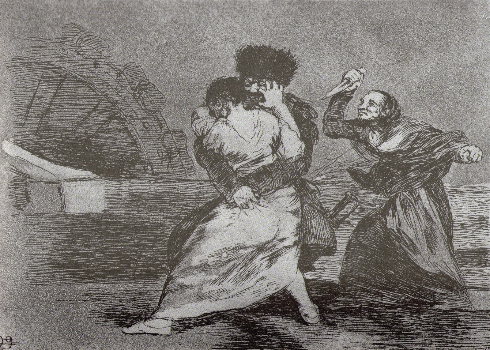 Описание картины какое мужество гойя