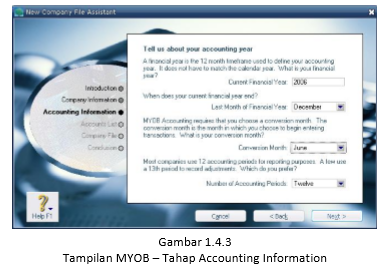 Membuat Data Pada Myob Our Akuntansi