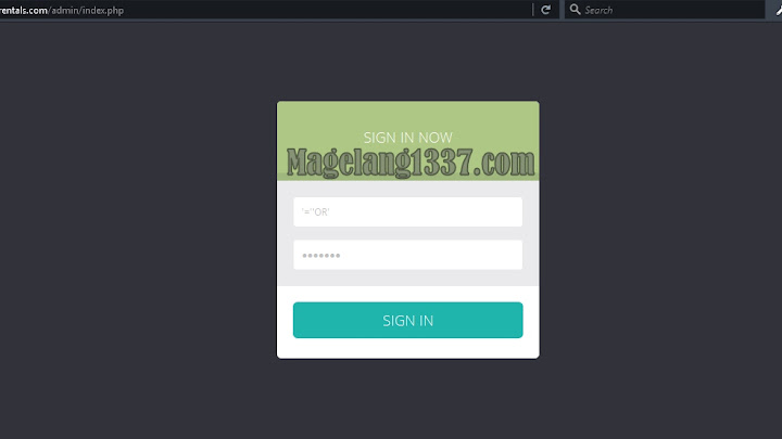 Cyrus Infotech Inc. Admin Panel Bypass Cyrus Infotech Inc. Admin Panel Bypass