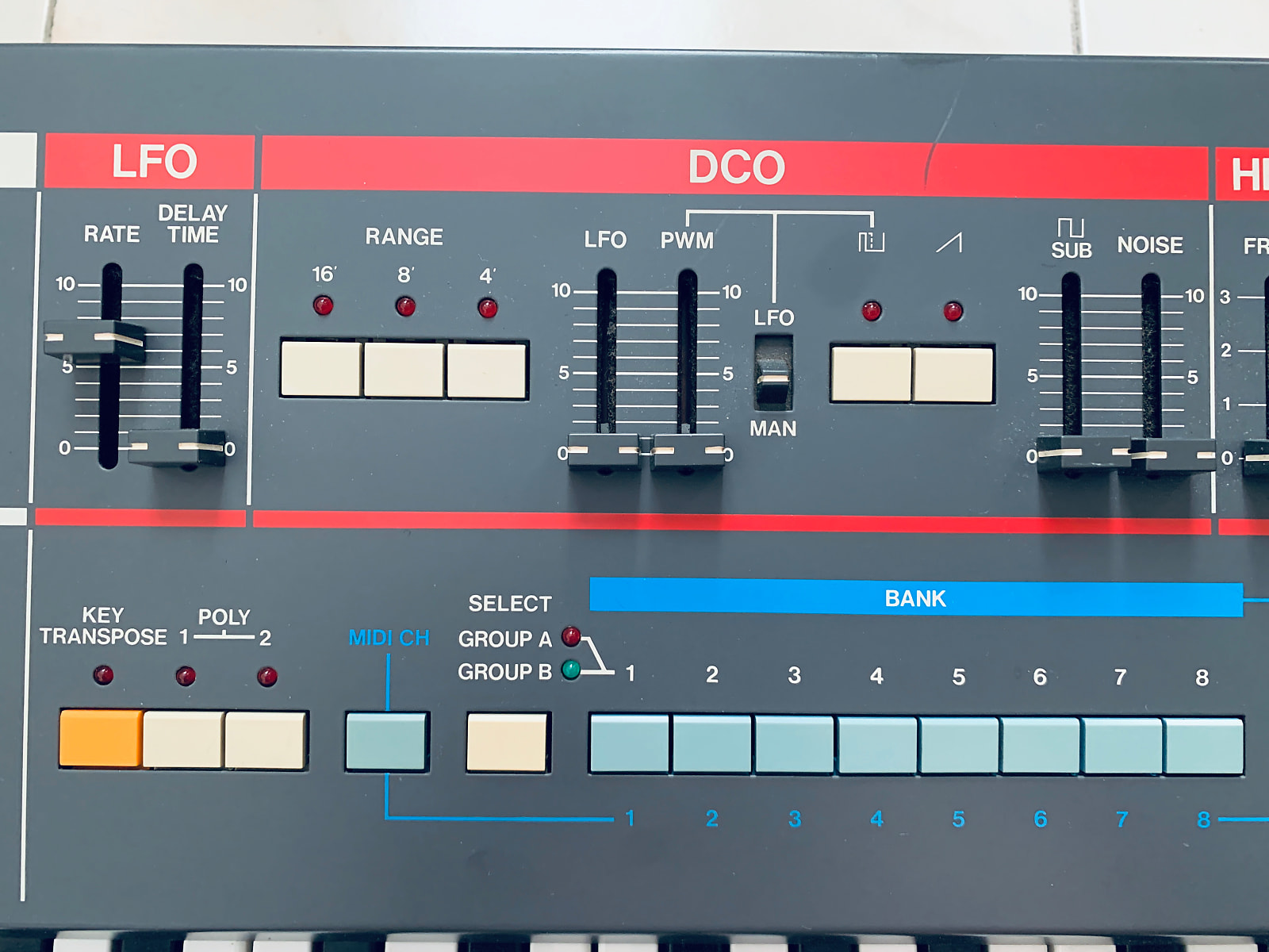 MATRIXSYNTH Roland Juno106 Analog Polyphonic Synthesizer New Voice