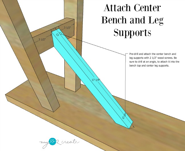 Easy DIY Bench Plans My Love 2 Create