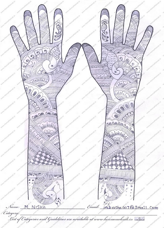 GAK CREATIVITIES: Mehandi designs for hand