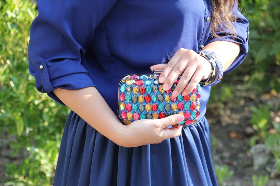 DIY Cómo hacer bolso joya / DIY Jewelry clutch