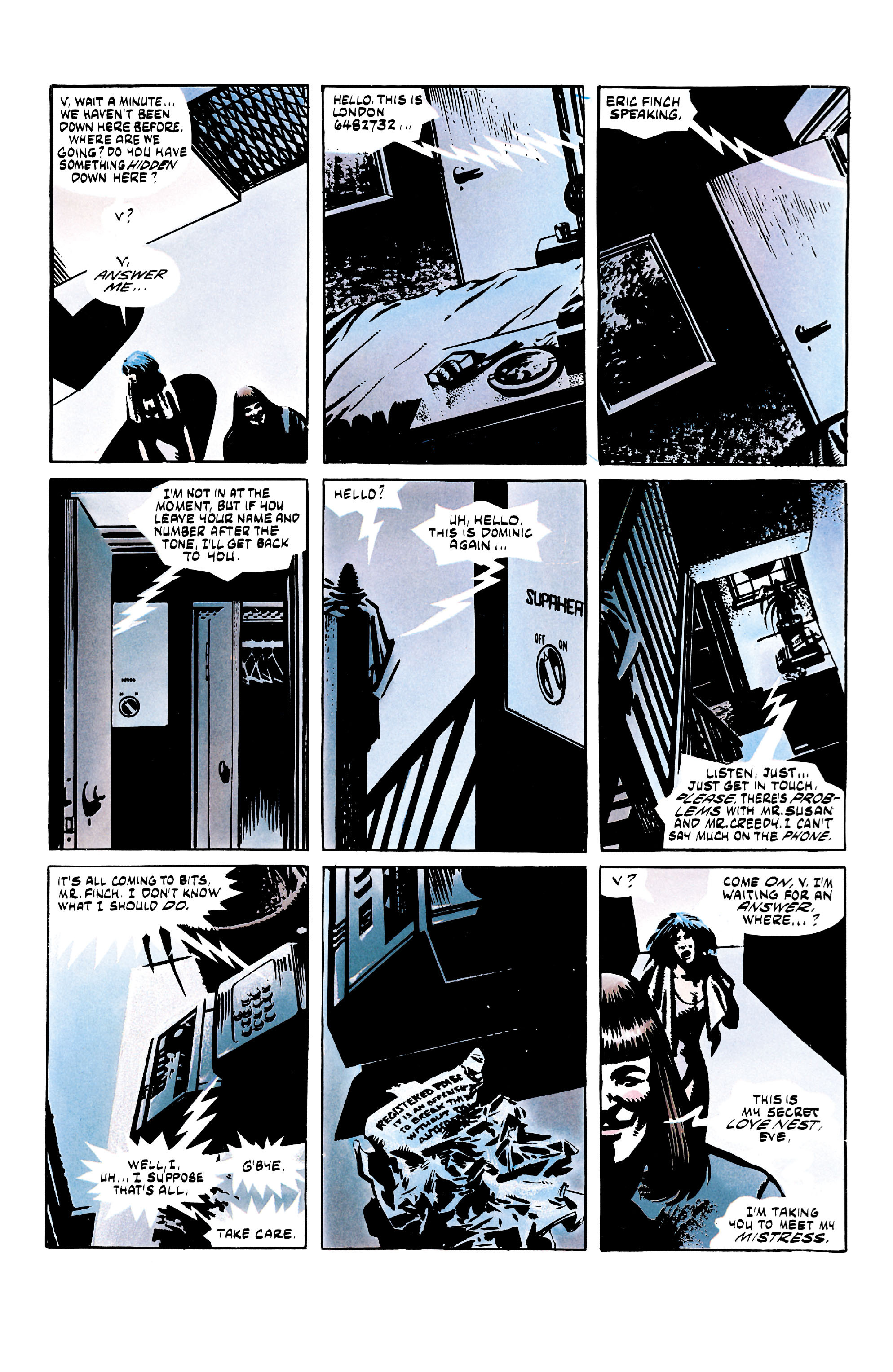 Read online V for Vendetta comic -  Issue #8 - 20