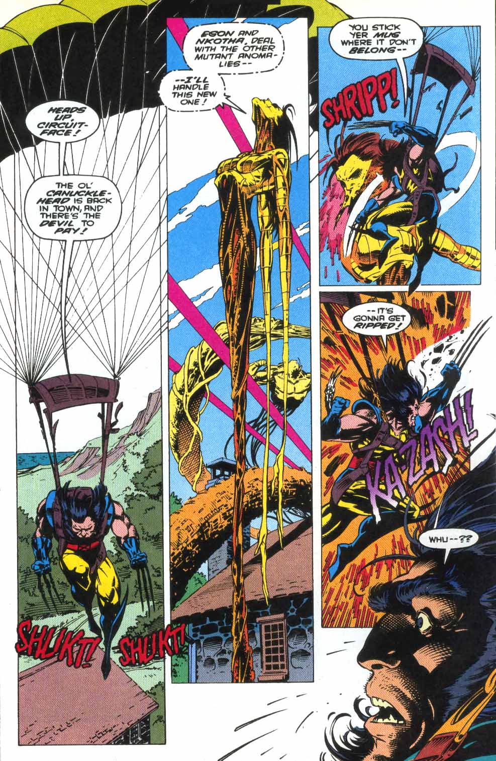 Read online Wolverine (1988) comic -  Issue #85 - 7