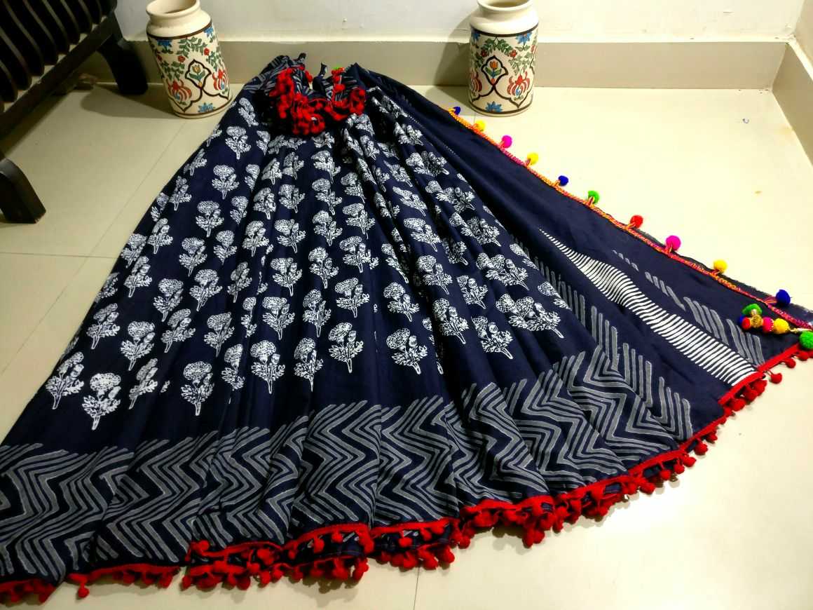 Mul mul Cotton Saree