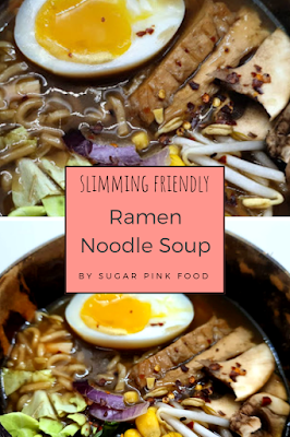 Slow Cooker Ramen Noodle Soup Recipe slimming world friendly low calorie