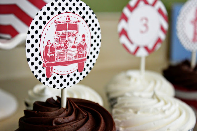 Kara s Party Ideas Firetruck 3rd Birthday Party  - 7