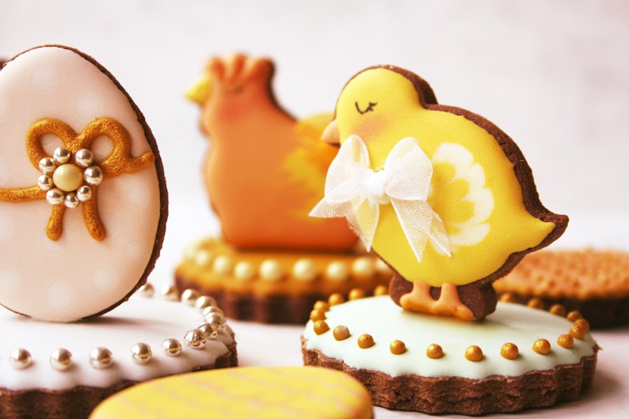 galletas 3D tridimensionales de Pascua