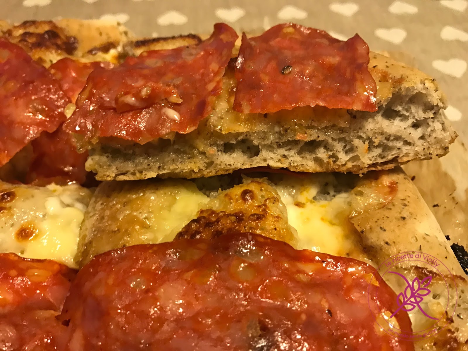 Le Ricette di Violly Pizza con Grano Saraceno