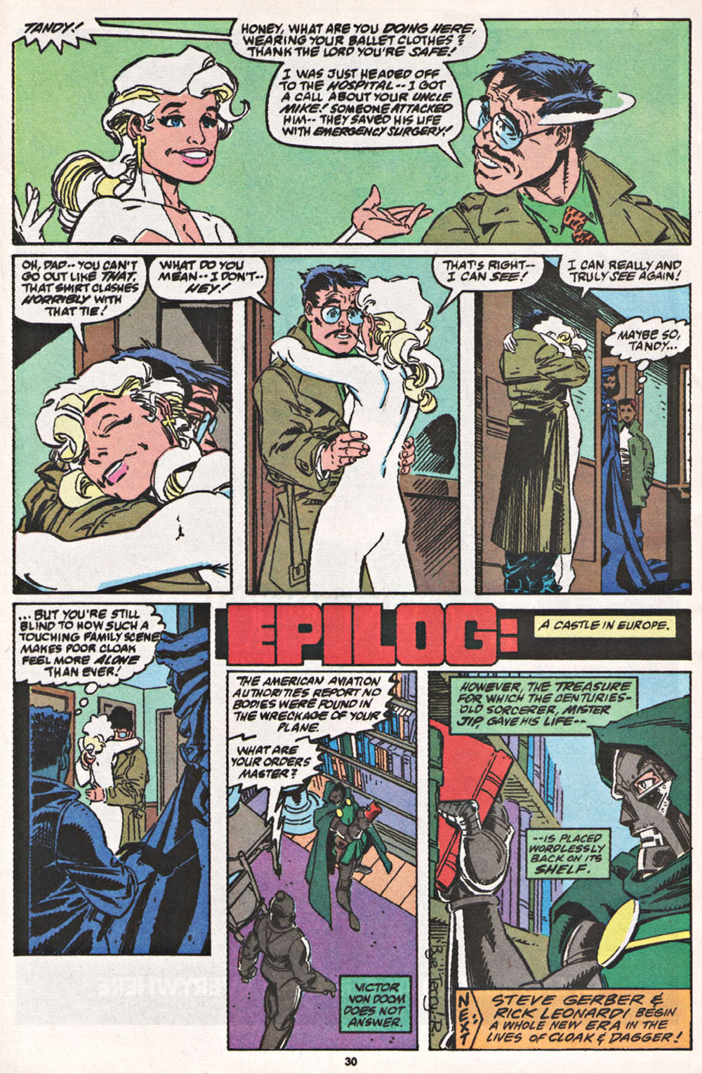 Read online Cloak and Dagger (1990) comic -  Issue #13 - 22