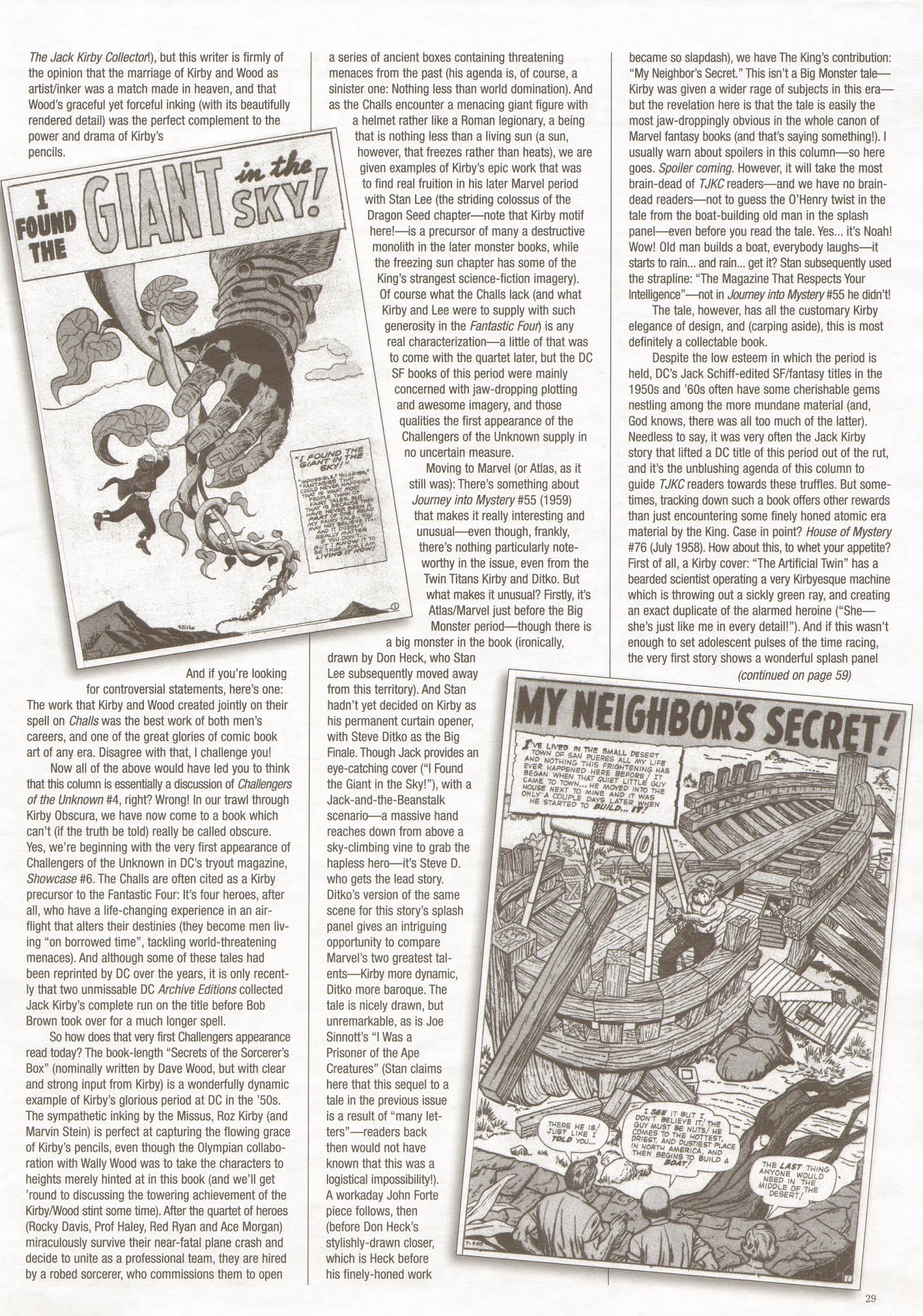Read online The Jack Kirby Collector comic -  Issue #46 - 29