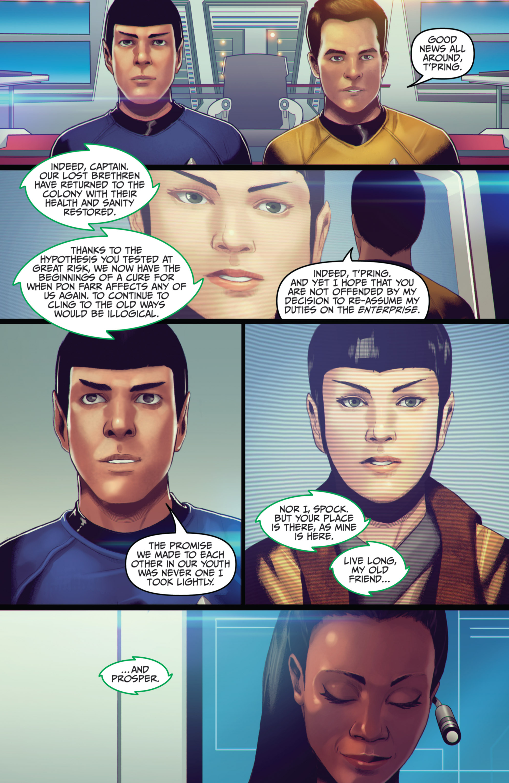 Read online Star Trek (2011) comic -  Issue #23 - 22