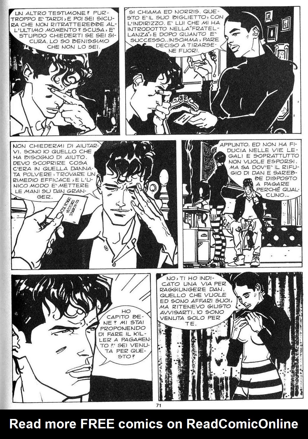 Read online Dylan Dog (1986) comic -  Issue #95 - 68