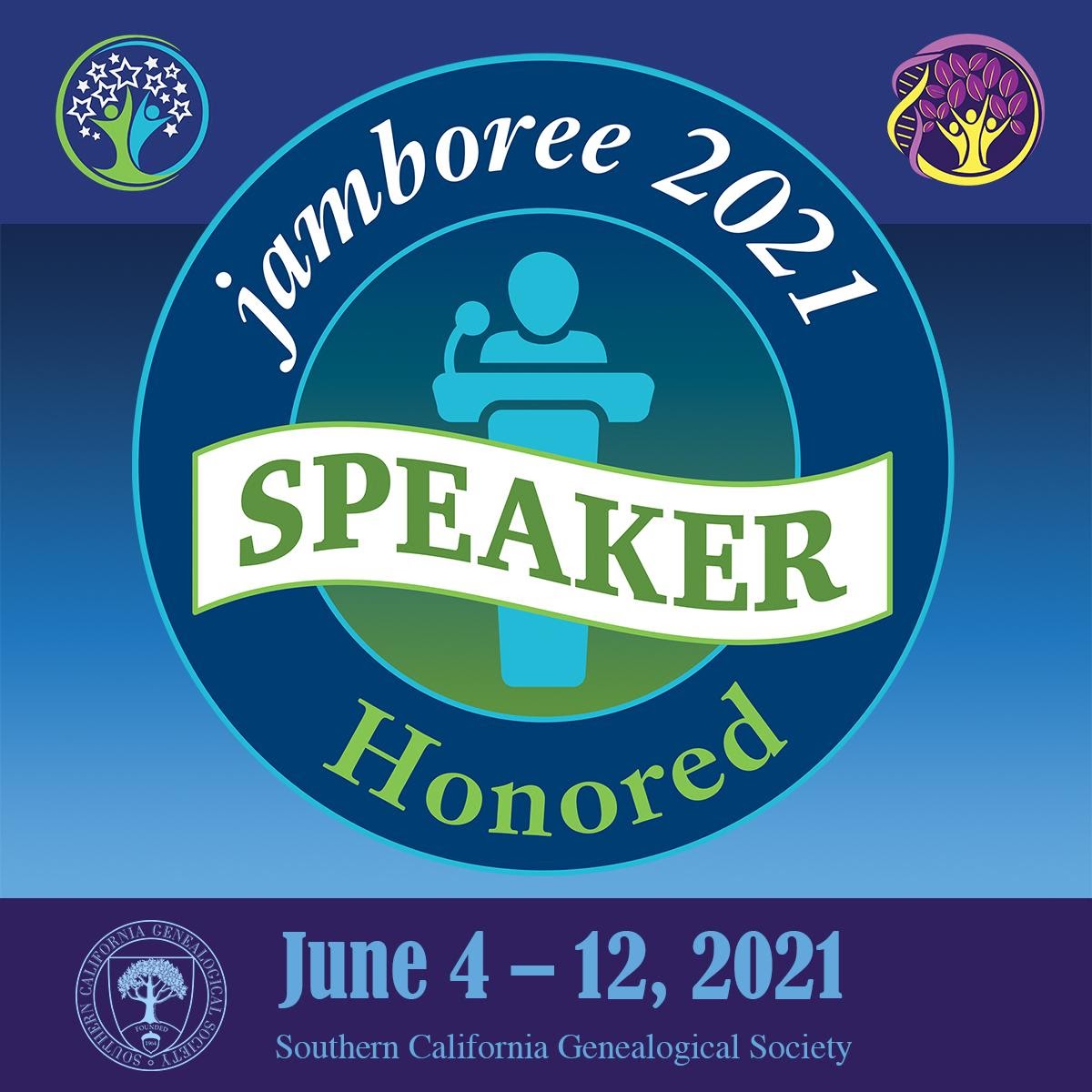Jamboree 2021 Speaker Badge