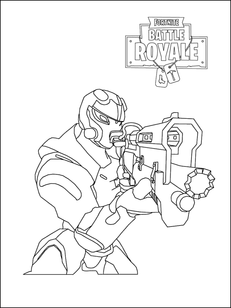 Download 116+ Fortnite Coloring Book Coloring Pages PNG