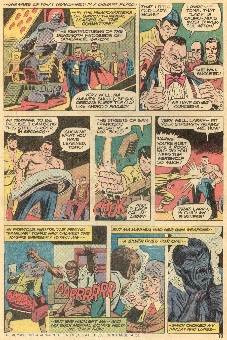 Read online Werewolf by Night (1972) comic -  Issue #18 - 7