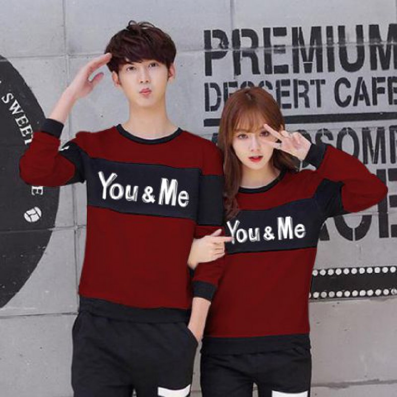 Jual Online Sweater You Me Neo Maroon Couple Murah Jakarta Bahan Babytery Terbaru Jual Online Sweater You Me Neo Maroon Couple Murah Jakarta Bahan Babytery Terbaru