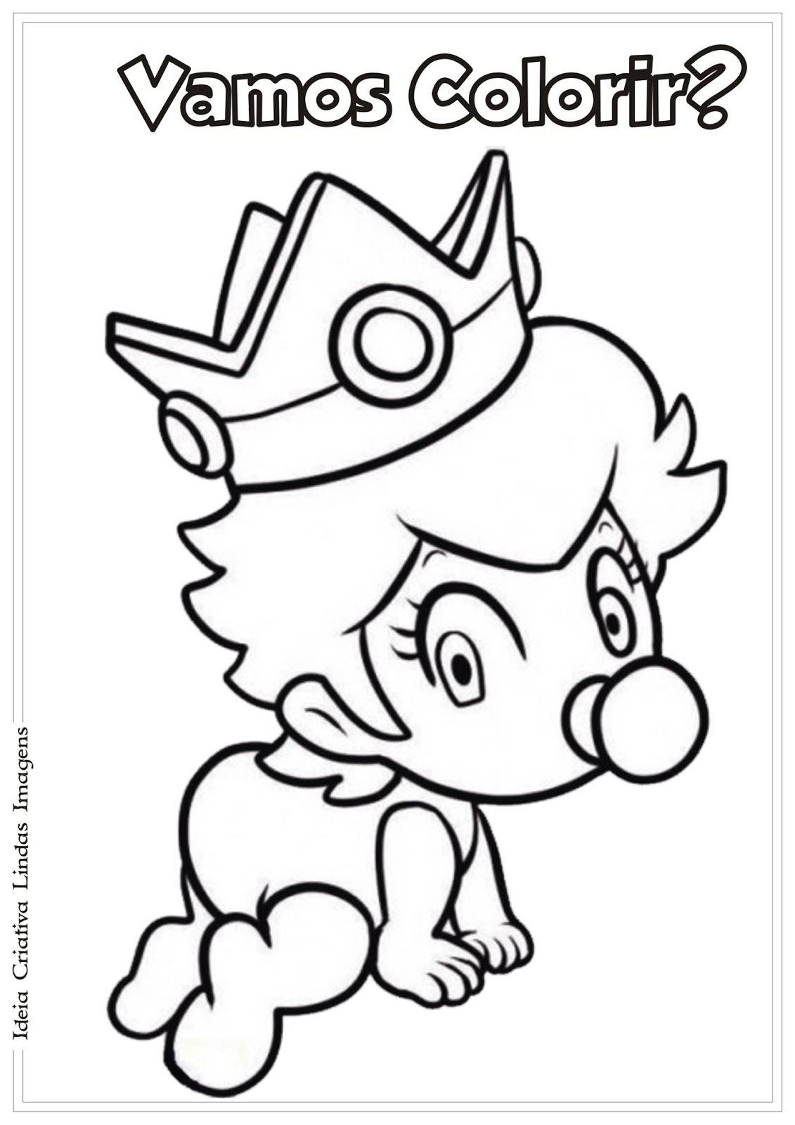 Desenho de Bowser Jr. para colorir  Desenhos para colorir e imprimir gratis