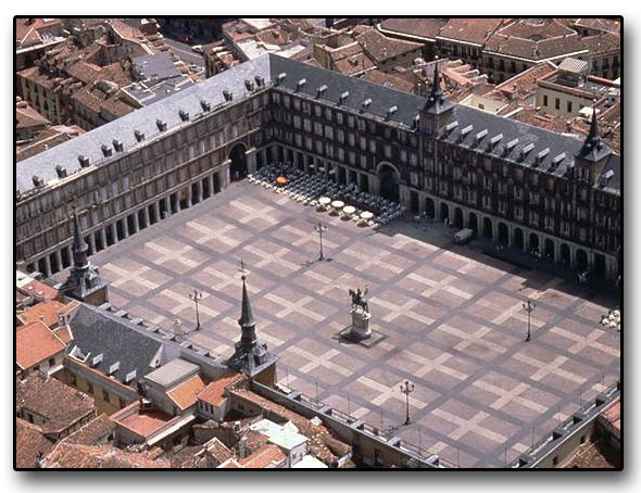 Vista aerea plaza mayor