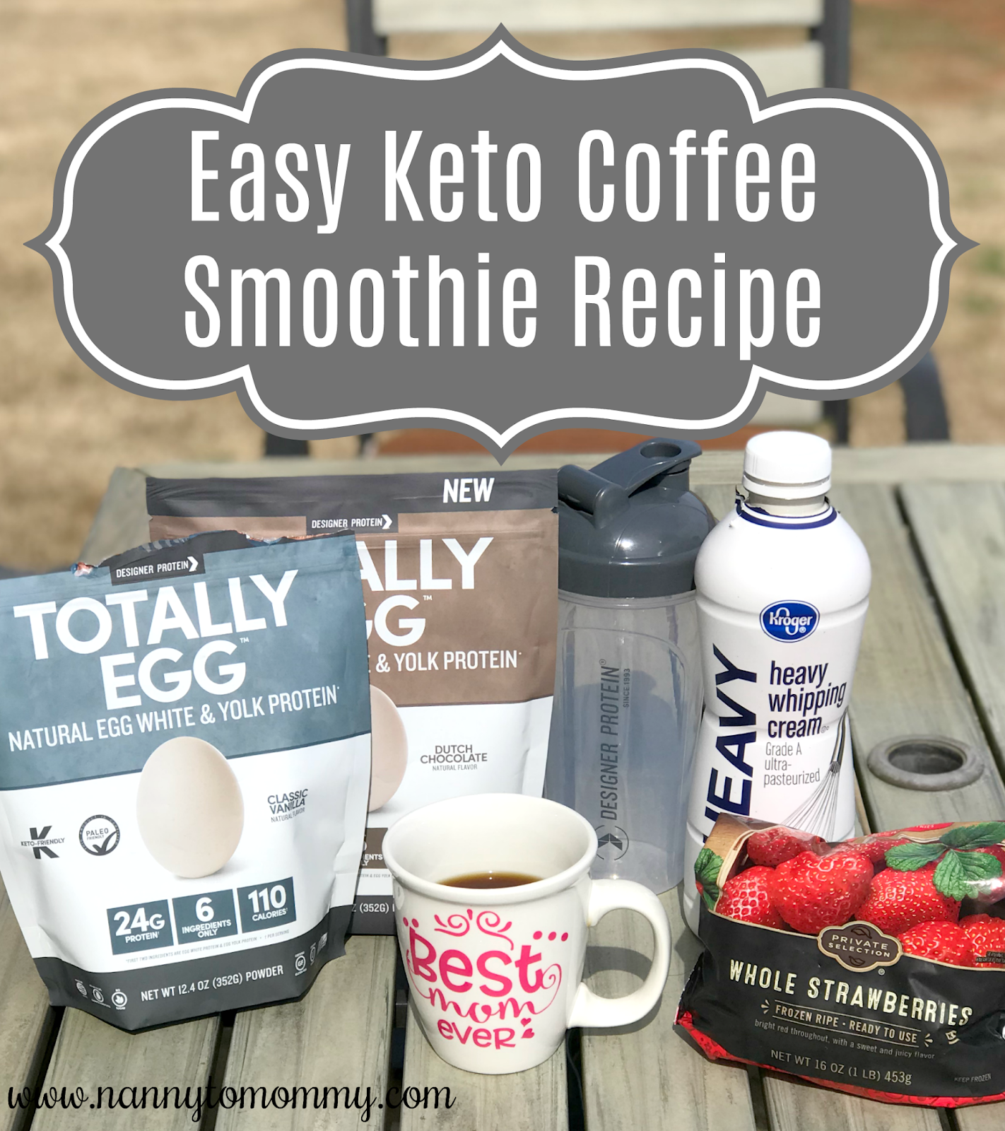 keto coffee protein shake smoothie recipe