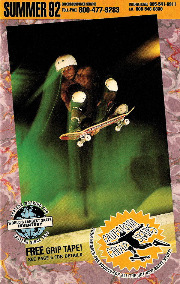 Vert Is Dead California Cheap Skates Summer 1992.