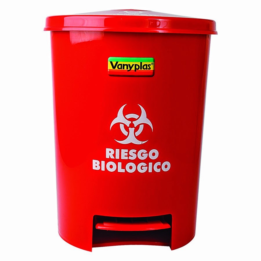 colores de botes de basura de reciclaje