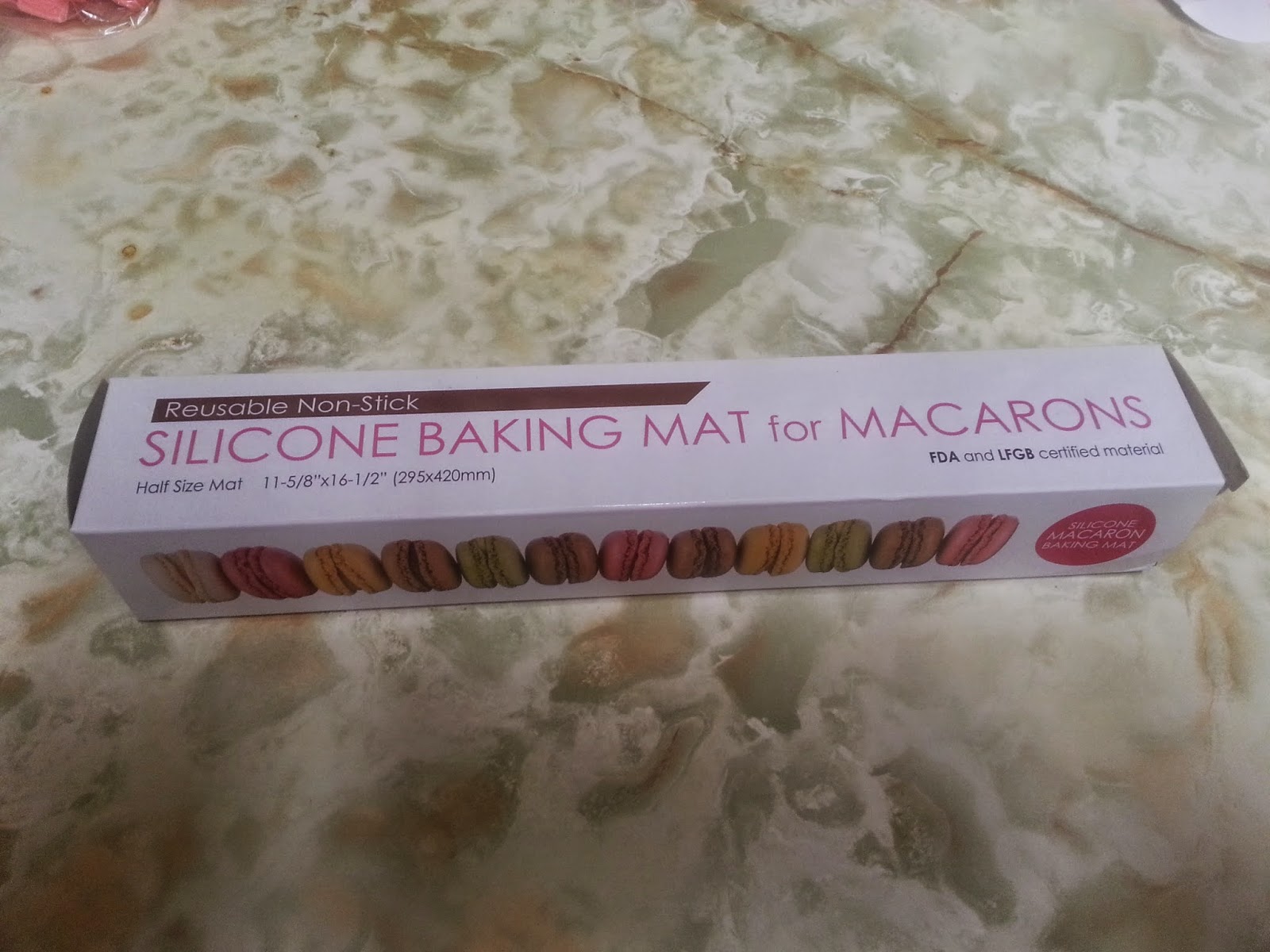 Cassie's Ramblings Simple Baker Silicone Baking Mat for Macarons
