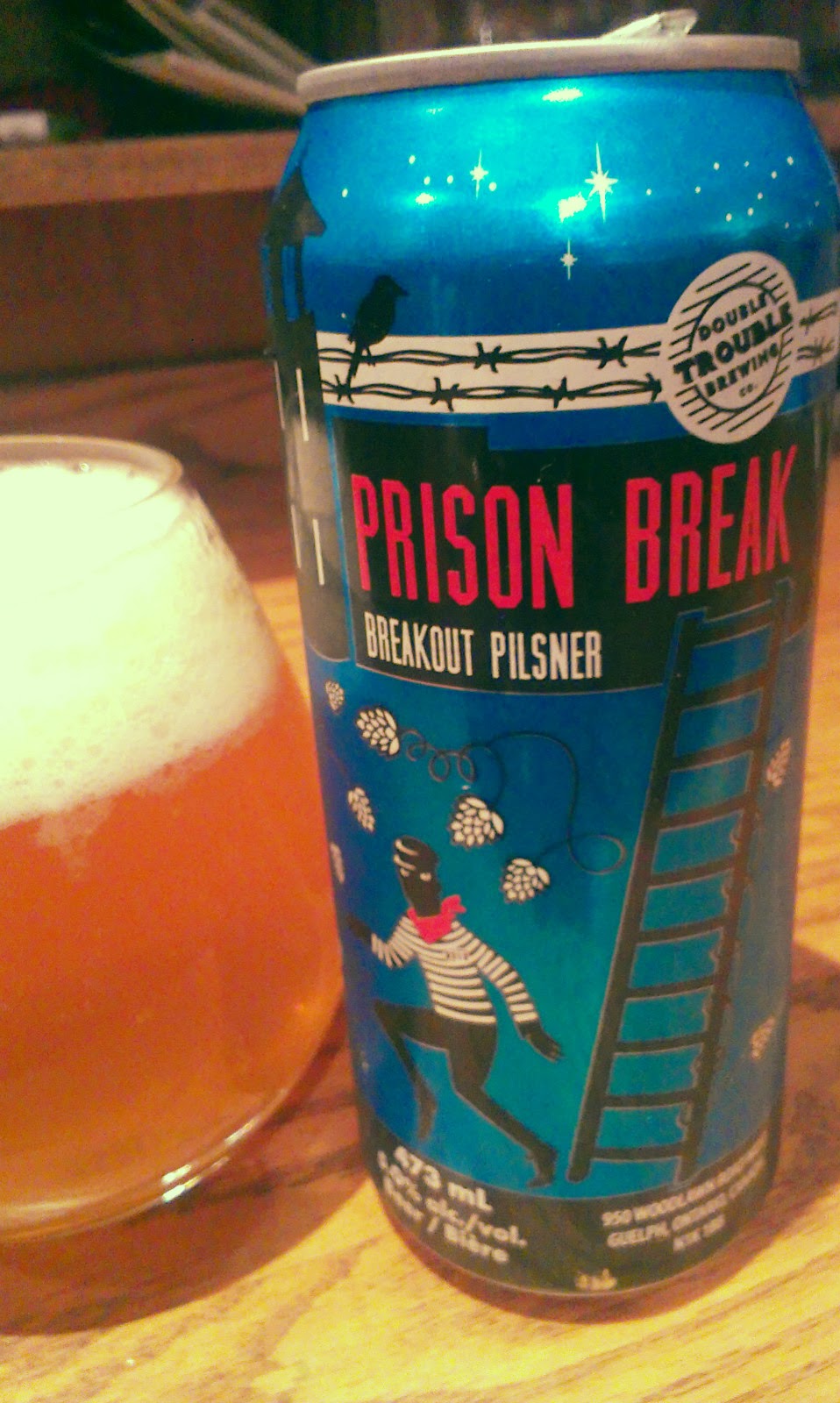 The Beer Tasting Spot Prison Break Breakout Pilsner 5.0 Double