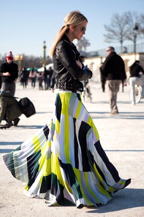 Fashion File: Still Loving Maxi Skirts, The Peak of Tres Chic