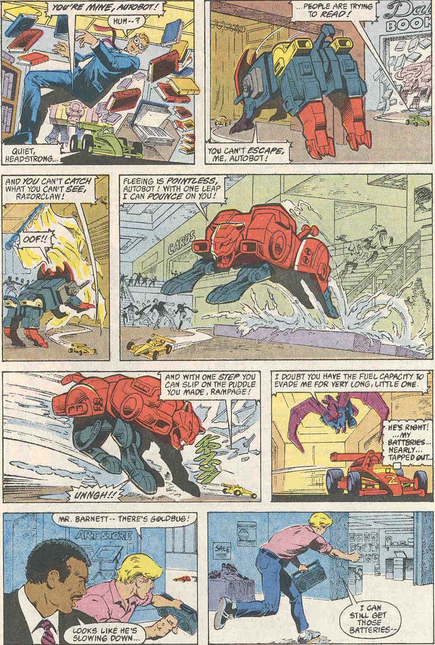 Read online The Transformers (1984) comic -  Issue #37 - 20