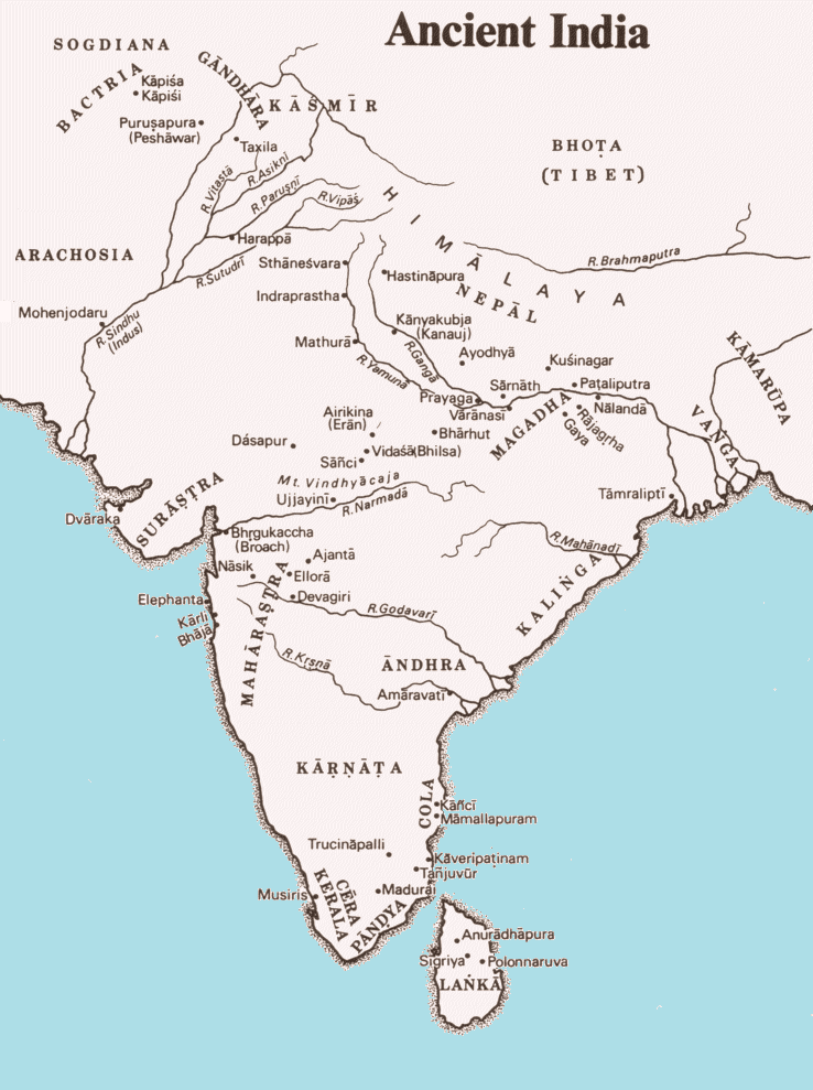 ancient india maps with dinasty