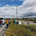 Capotamento na Rodovia BR-406 no caminho do aeroporto