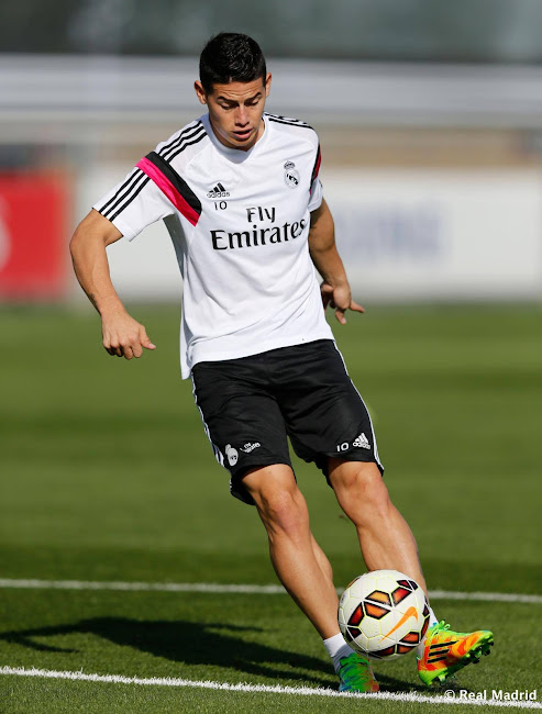 Bale and James Rodríguez Train In Adidas F50 Adizero Crazylight Boots - Footy Headlines