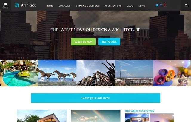 Architect - Real Estate Bootstrap Template