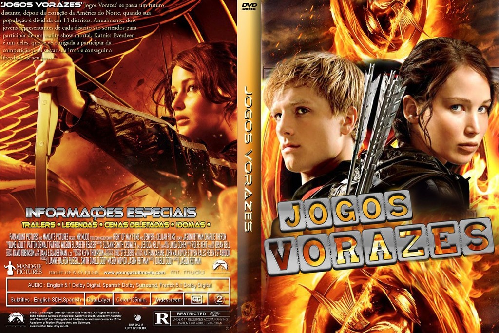 capasclaudiogames: Download Jogos Vorazes Dublado H264 DVDRip