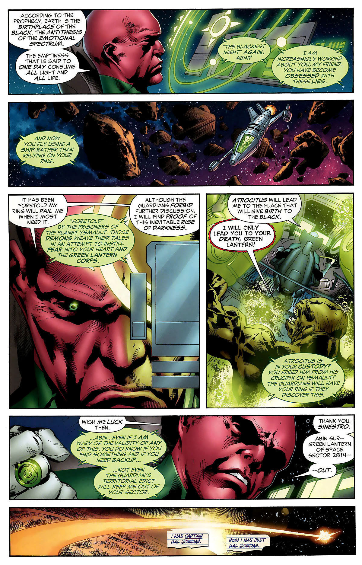 Read online Green Lantern (2005) comic -  Issue #30 - 3