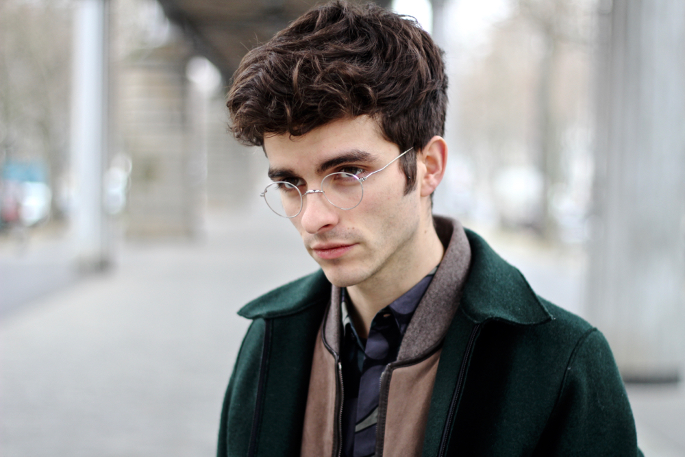 lunette de vue homme ronde