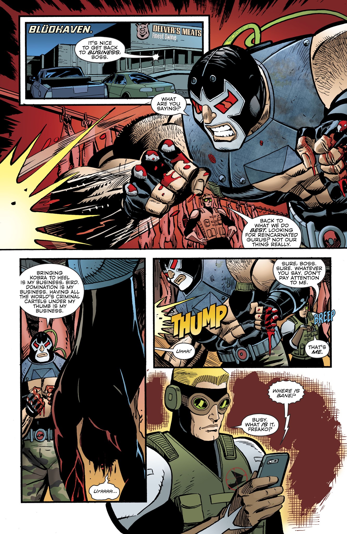 Read online Bane: Conquest comic -  Issue #7 - 14